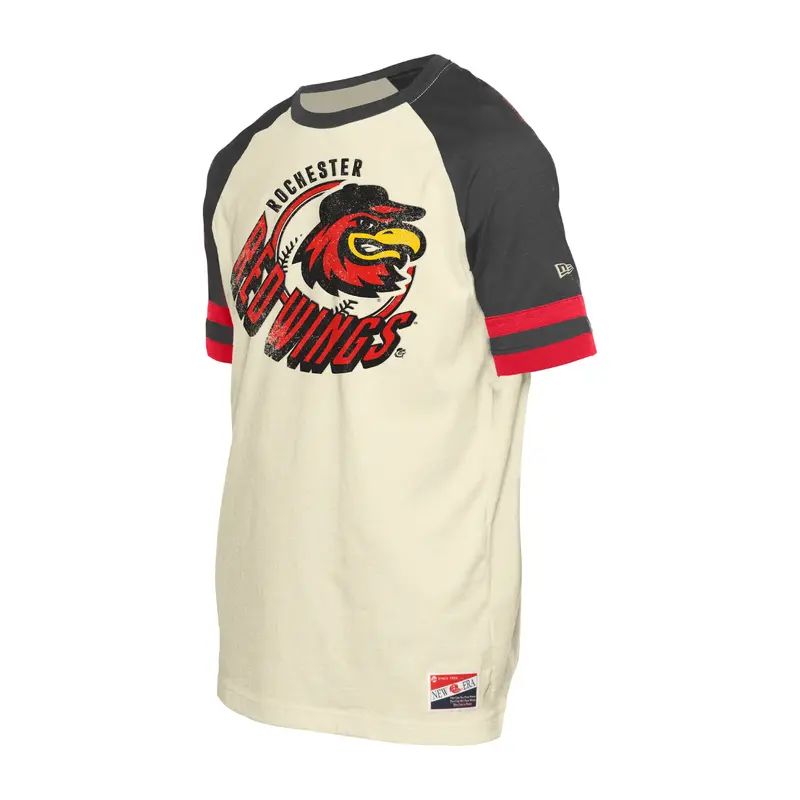 Rochester Red Wings New Era Raglan Tee