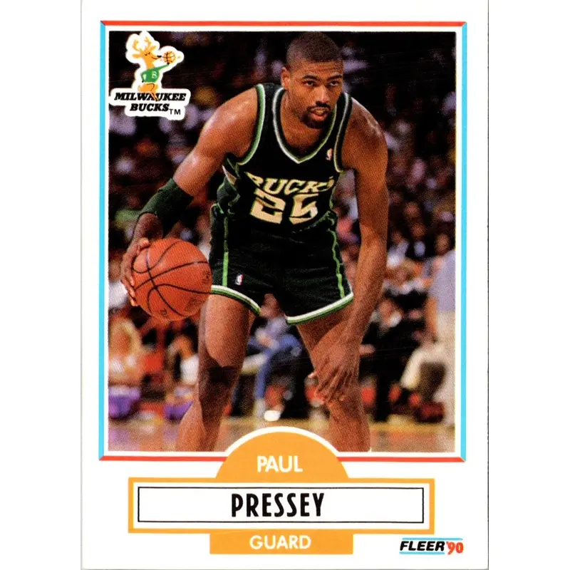 1990 Fleer Paul Pressey #107