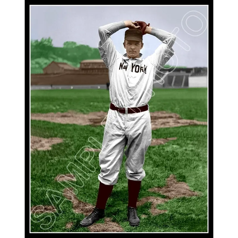 Christy Mathewson Colorized 11X14 Photo - 1904 New York Giants - 560