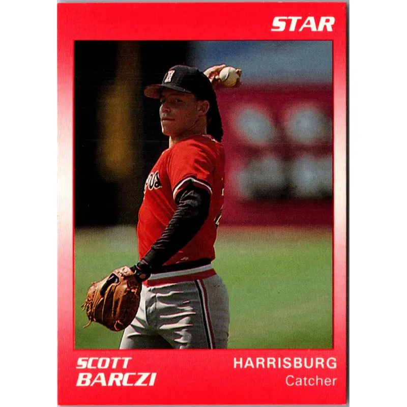 1990 Star Harrisburg Senators Scott Barczi #4