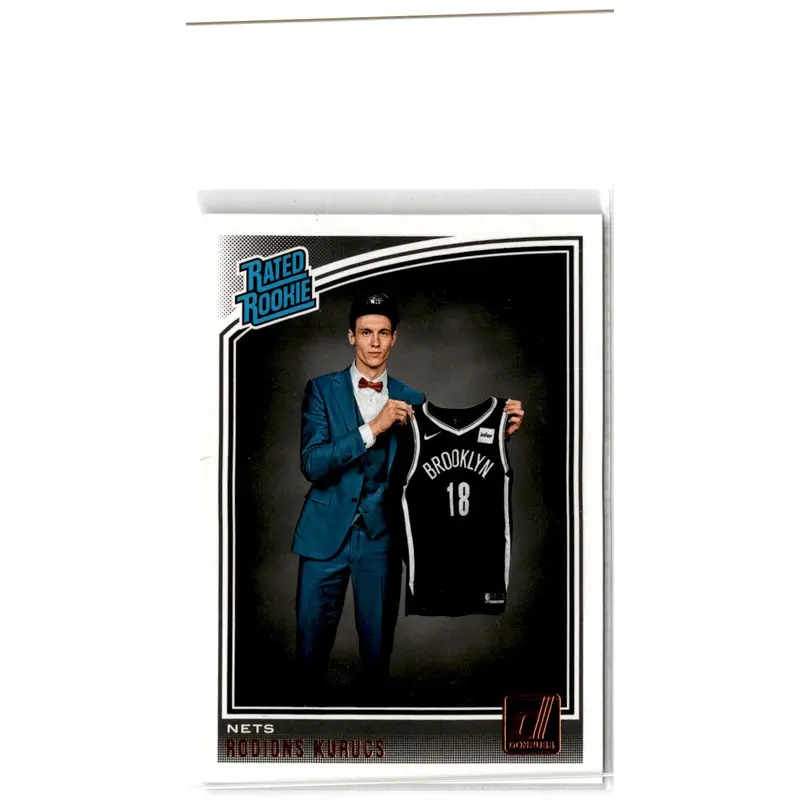 2018 Donruss Rated Rookies Rodions Kurucs #155