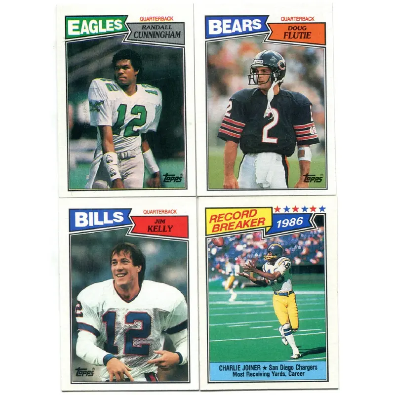 1987 Topps Football Complete Set NM/MT (396) (23-125)