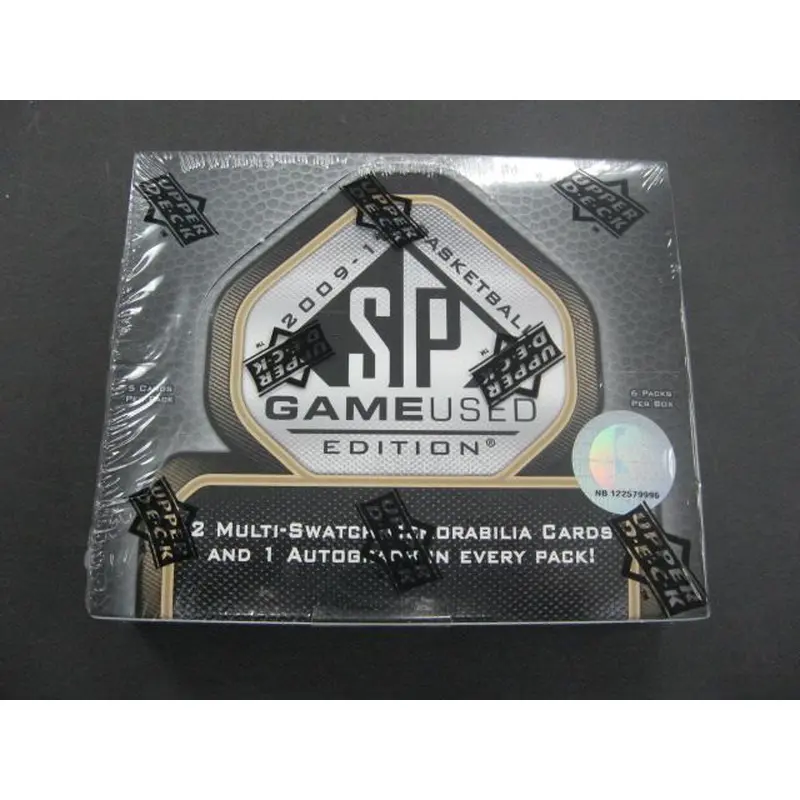 2009/10 Upper Deck SP Game Used Basketball Box (Hobby) (6/5)