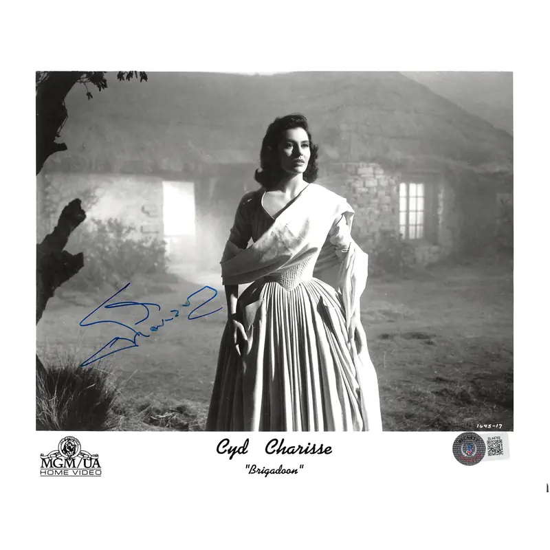 Cyd Charisse Brigadoon Authentic Signed 8x10 Photo Autographed BAS #BL44769