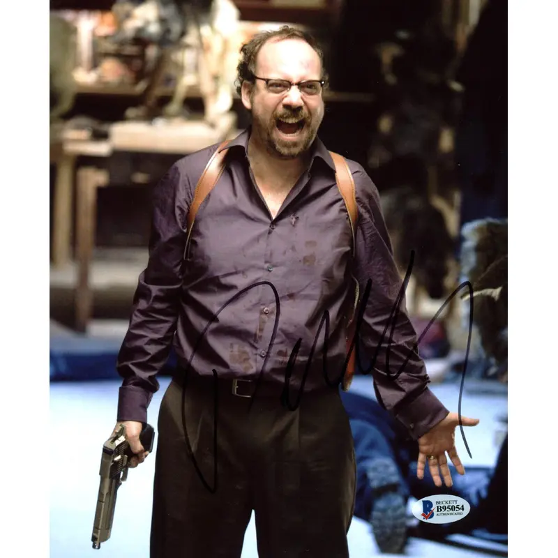 Paul Giamatti Shoot Em Up Authentic Signed 8X10 Photo Autographed BAS #B95054