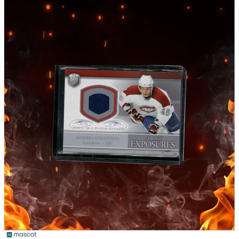2006-07 Upper Deck Be a Player Andrei Kistitsyn First Exposures Jersey #FE-AK