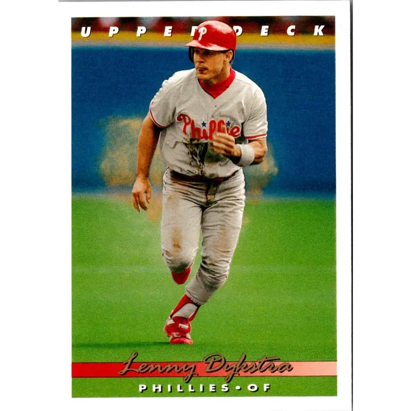 1993 Upper Deck Lenny Dykstra #69