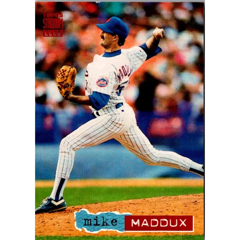 1994 Stadium Club First Day Issue Mike Maddux #33