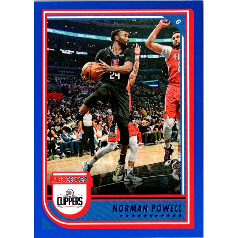 2022 Hoops Blue Norman Powell #182