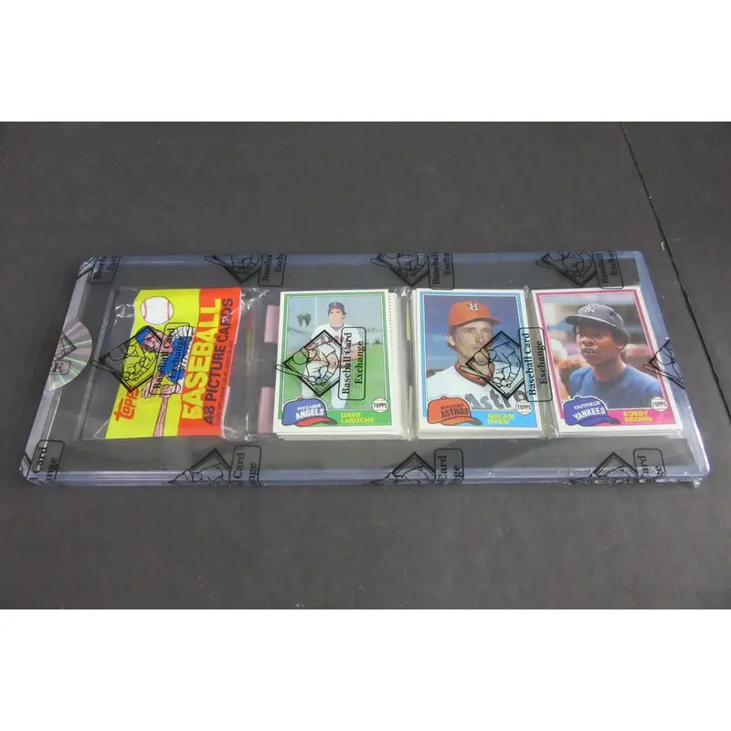 1981 Topps Baseball Unopened Rack Pack (BBCE) (Nolan Ryan)