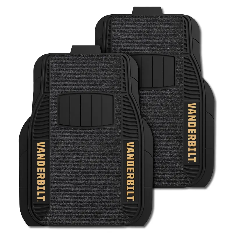Vanderbilt University 2-pc Deluxe Car Mat Set