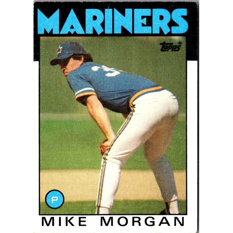 1986 Topps Mike Morgan #152