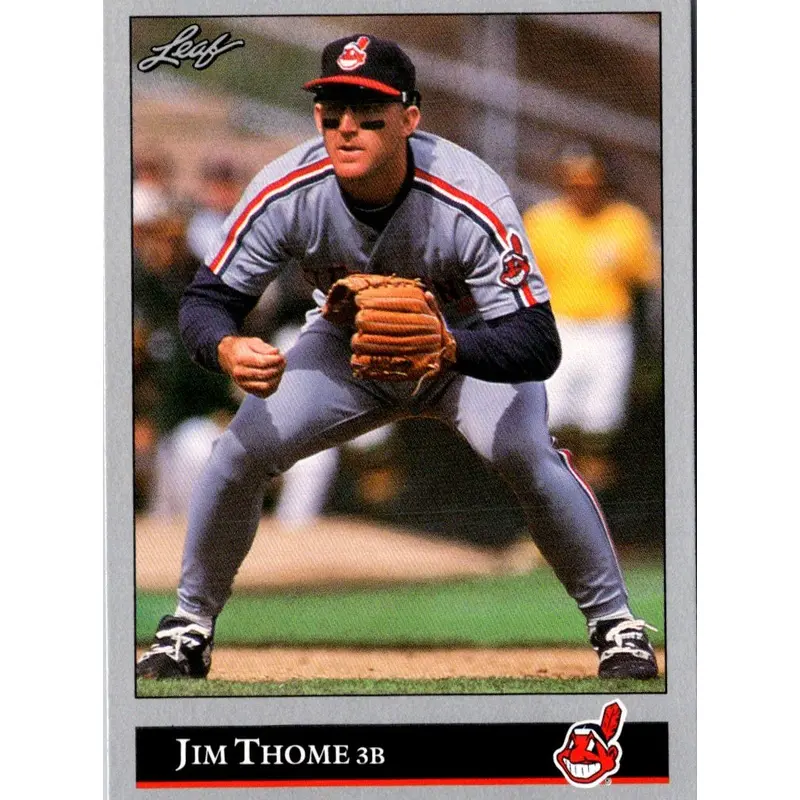 1992 Leaf Black Gold Jim Thome #299