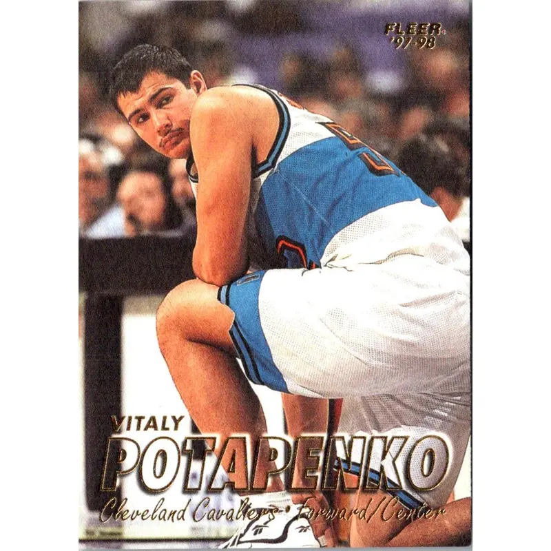 1997 Fleer Vitaly Potapenko #136