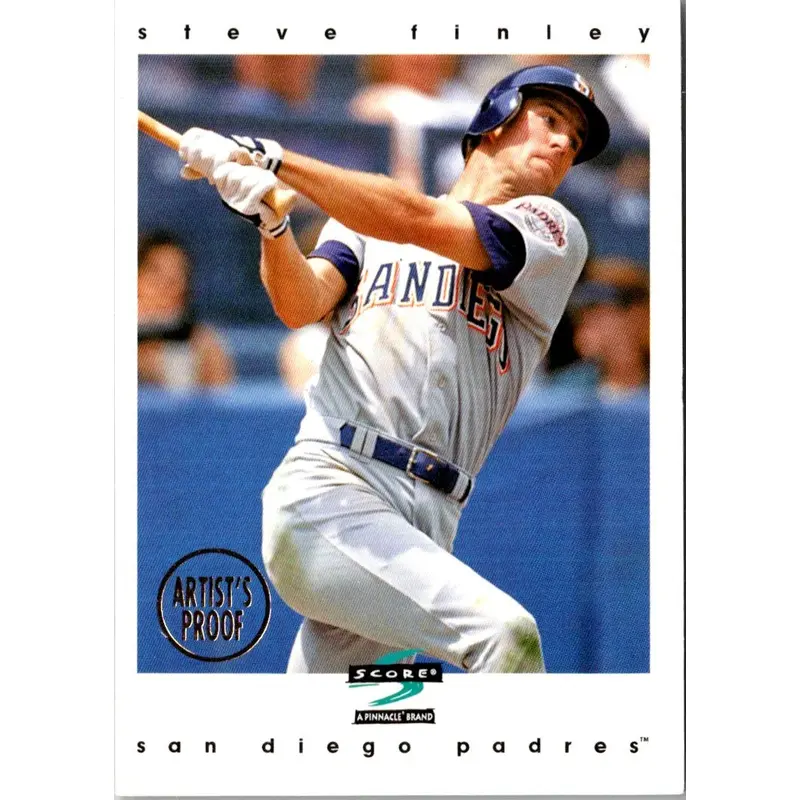 1997 Score Artist's Proofs White Border Steve Finley #279