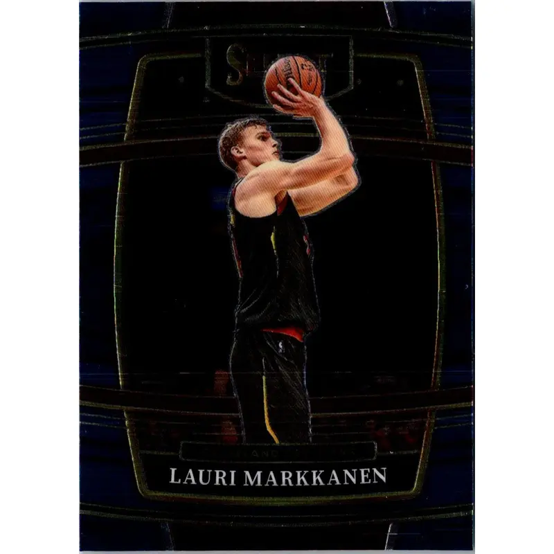 2021 Panini Select Blue Lauri Markkanen #90