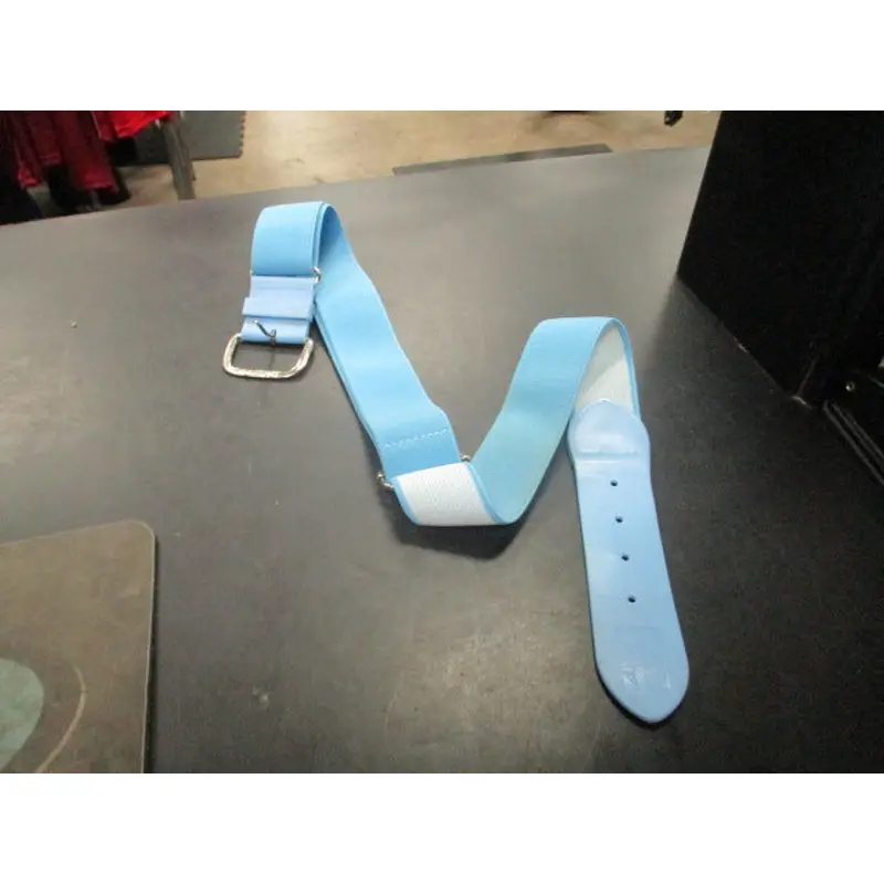 Used All Star Adult Sky Blue Baseball Belt