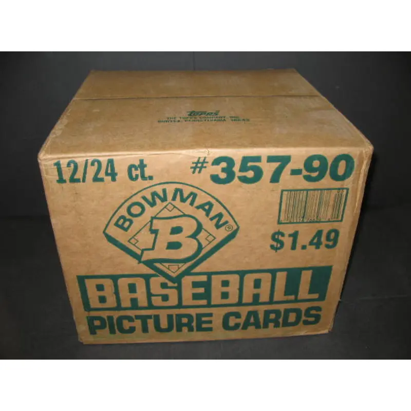 1990 Bowman Baseball Jumbo Case (12 Box)