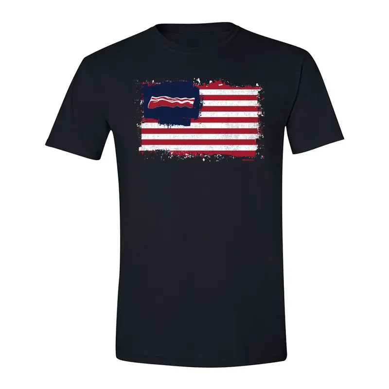 Lehigh Valley IronPigs Bacon Flag Tee
