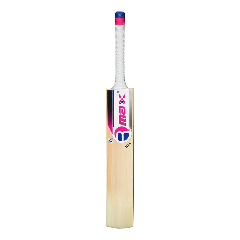 RMax Kashmir Willow Elite Leather & Tennis Ball Cricket Bat with Bat Cover | Kibi Sports