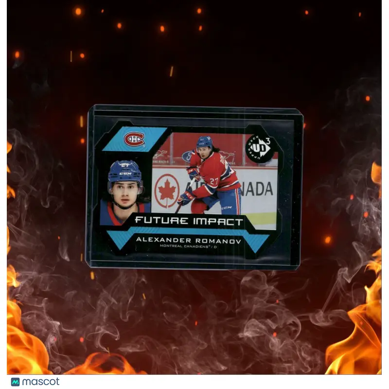 2020-21 Upper Deck Alexander Romanov Future Impact UD3 Rookie 0566/1000 #UD3-44