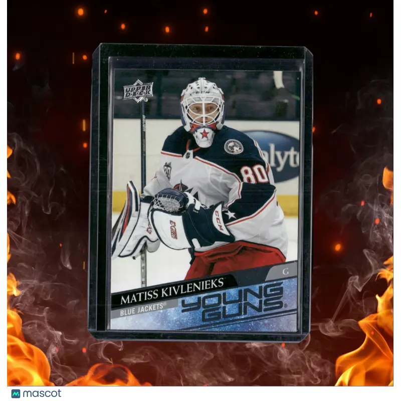 2020-21 Upper Deck Matiss Kivlenieks Young Guns Rookie #480