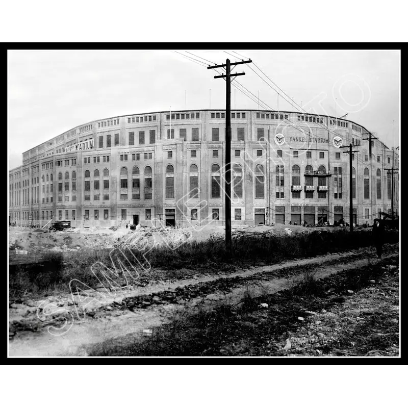 1923 Yankee Stadium 11X14 Photo - Under Construction New York Yankees - 1128
