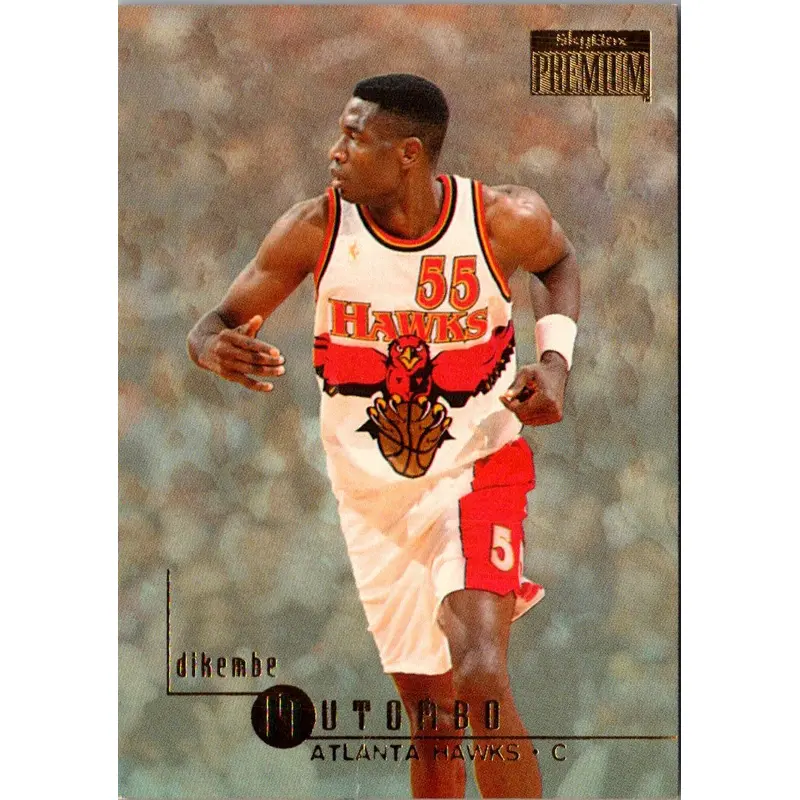 1996 SkyBox Premium Star Ruby Dikembe Mutombo #134