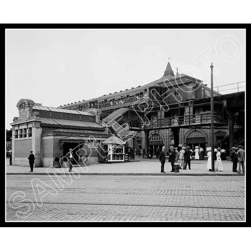 Brooklyn Subway 8X10 Photo - 1910 New York - 2442