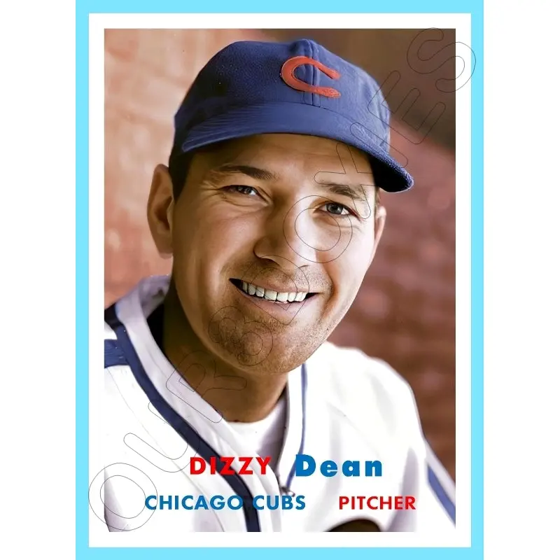 Dizzy Dean 1957 Topps Custom Card - 4086