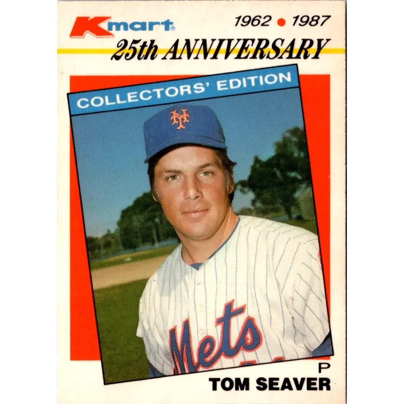 1987 Topps Kmart 25th Anniversary Tom Seaver #21