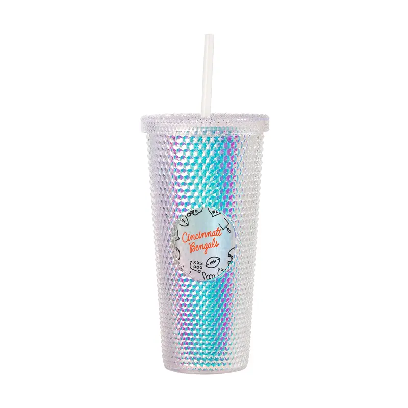 Cincinnati Bengals 24oz Playmaker Iridescent Stud Tumbler