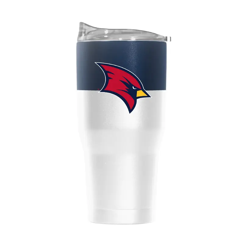 Saginaw Valley State 30oz Colorblock Powder Coat Tumbler