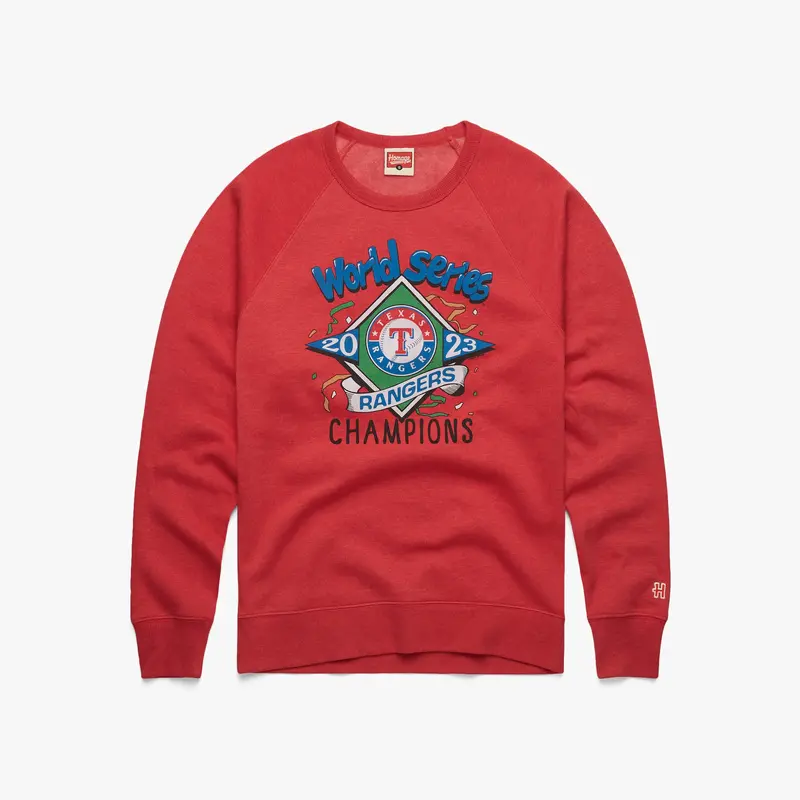 2023 World Series Champions Rangers Crewneck