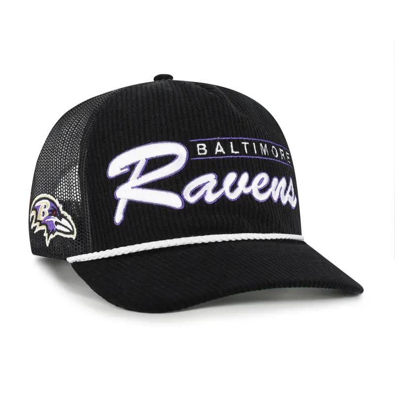 BALTIMORE RAVENS DOUBLE HEADER MESH '47 HITCH RF RELAXED FIT