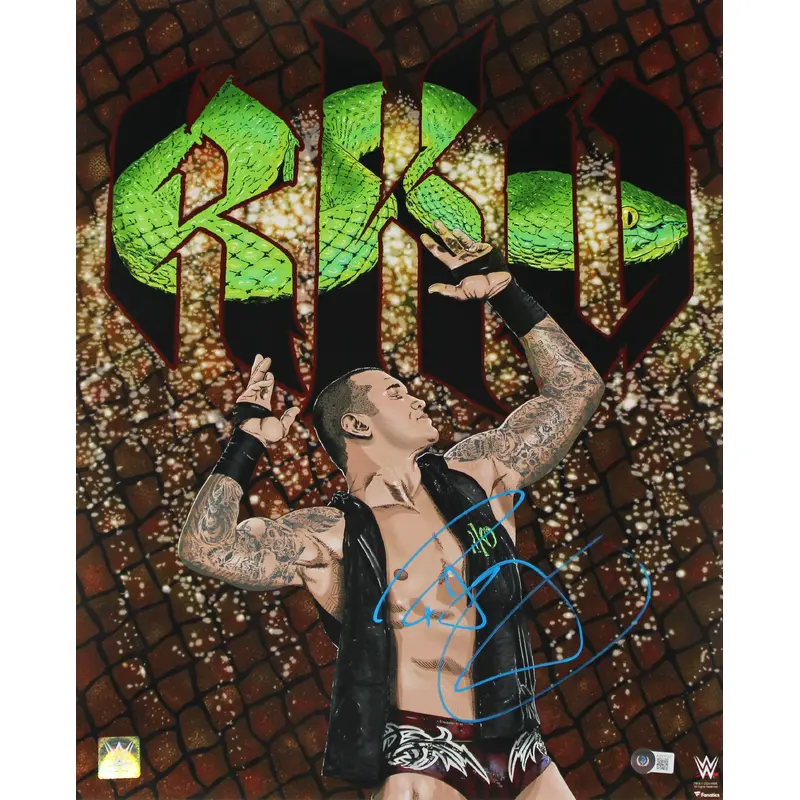 Randy Orton Authentic Signed 16x20 RKO Fantatics Photo Autographed BAS #AD77125