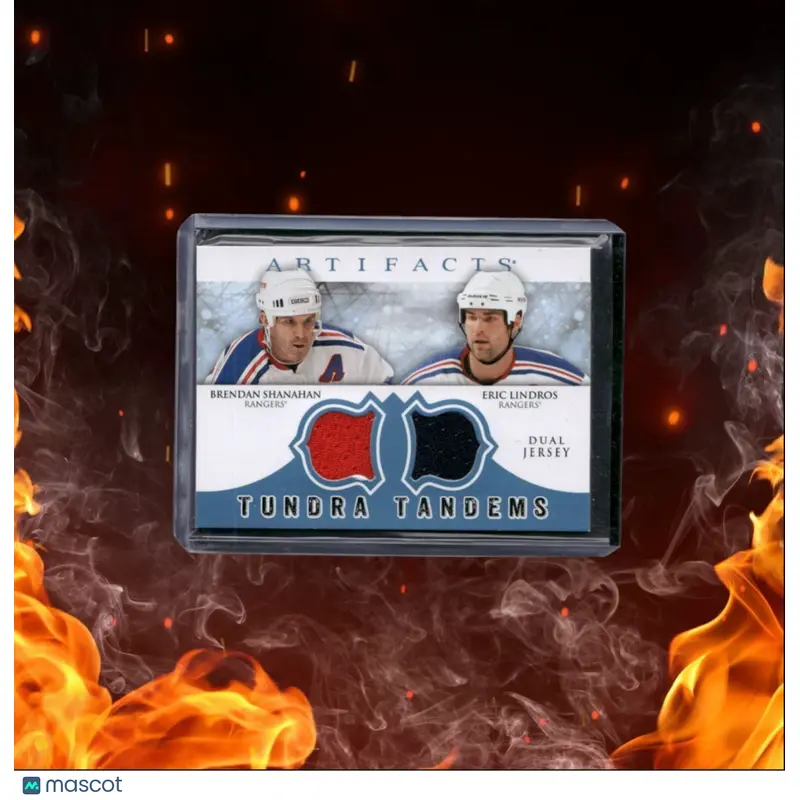 2012-13 Upper Deck Artifacts Brendan Shanahan / Eric Lindros Tundra Tandems Dual