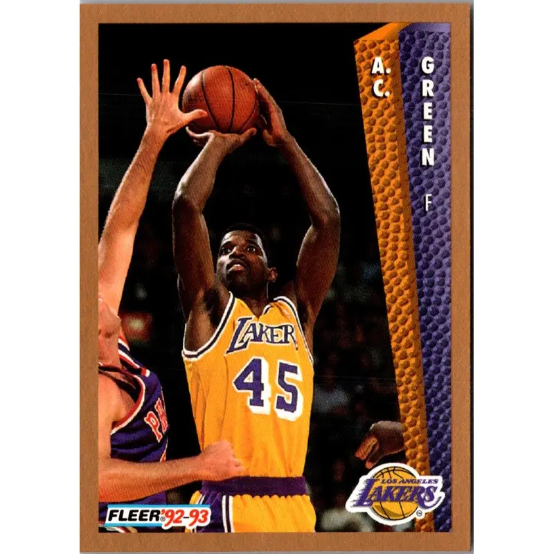 1992 Fleer A.C. Green #108