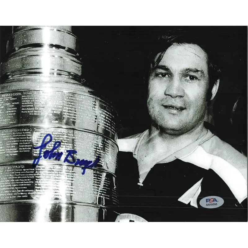 John Bucyk signed 8x10 PSA/DNA Chicago Blackhawks Autographed