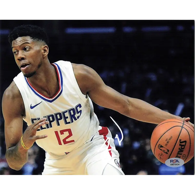 Tyrone Wallace signed 8x10 photo PSA/DNA Los Angeles Clippers Autographed