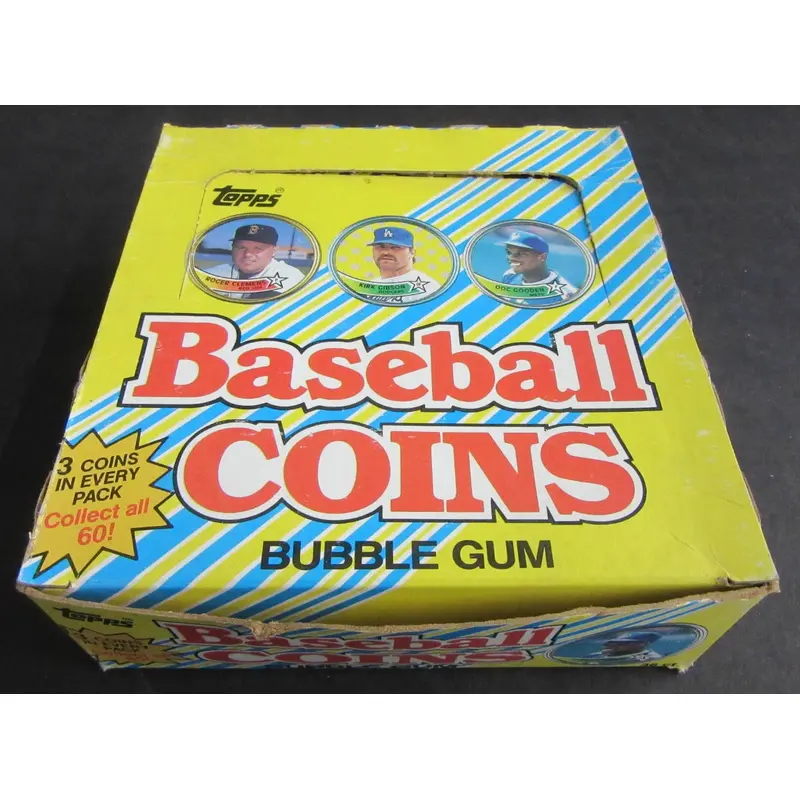 1989 Topps Baseball Coins Unopened Box