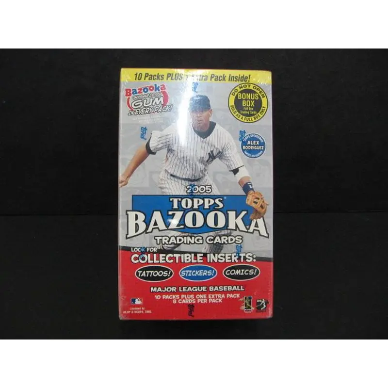 2005 Topps Bazooka Baseball Blaster Box (11/8)