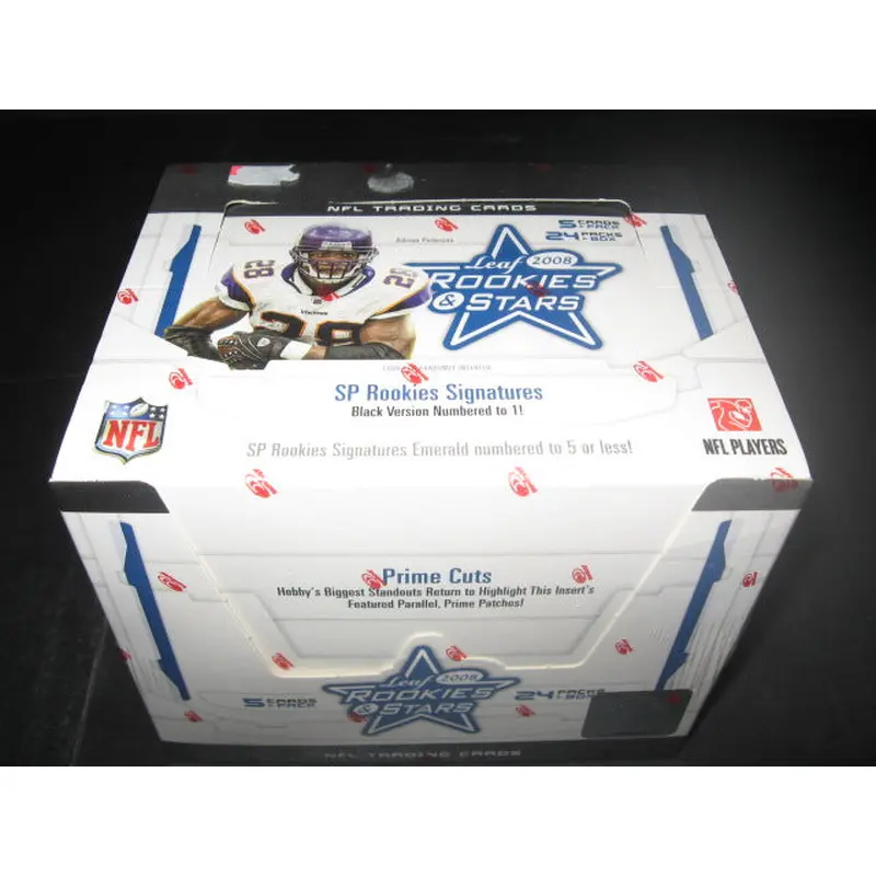 2008 Donruss Leaf Rookies & Stars Football Box (Hobby)