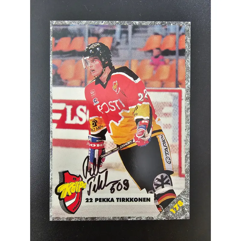 1993-94 Sisu Signature - Pekka Tirkkonen /550