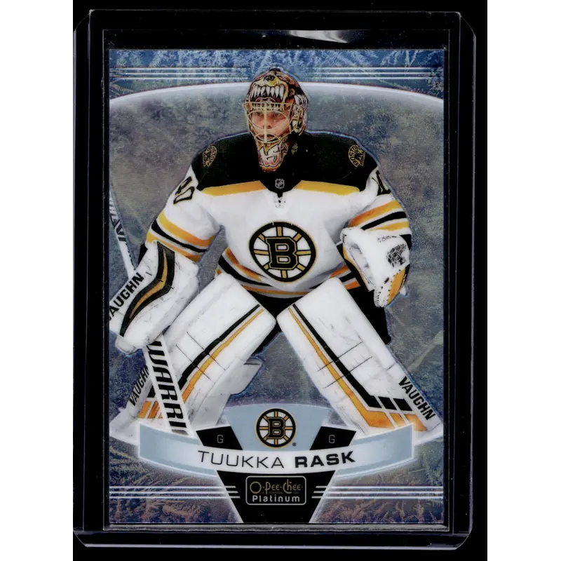2019-20 Upper Deck O-Pee-Chee Platinum - Arctic Freeze - Tuukka Rask #101 /99