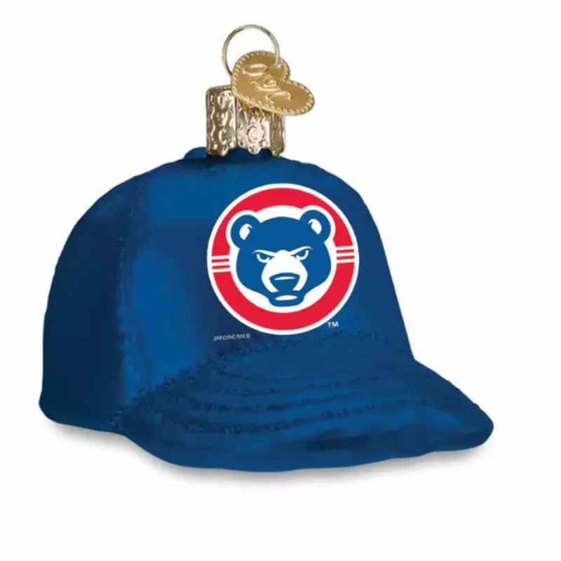 South Bend Cubs Home Cap Holiday Ornament