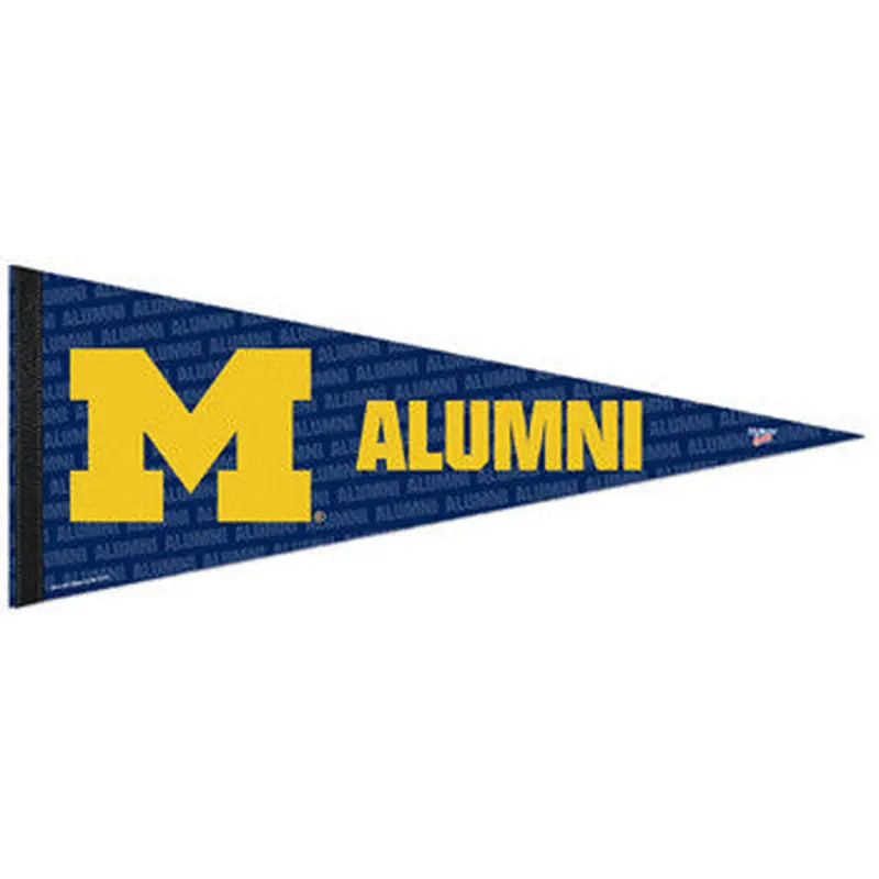 University of Michigan Alumni Premium Felt Pennant - Wincraft