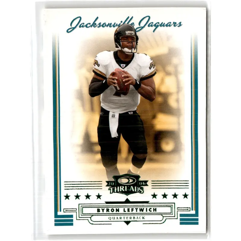 2006 Donruss Threads Byron Leftwich #17 090/100