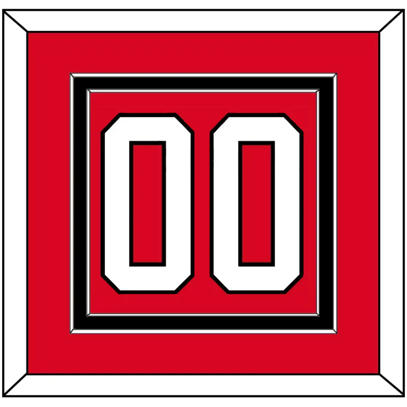 Canada Mens Hockey Number - 2014 Olympics Road Red - Double Mat 2