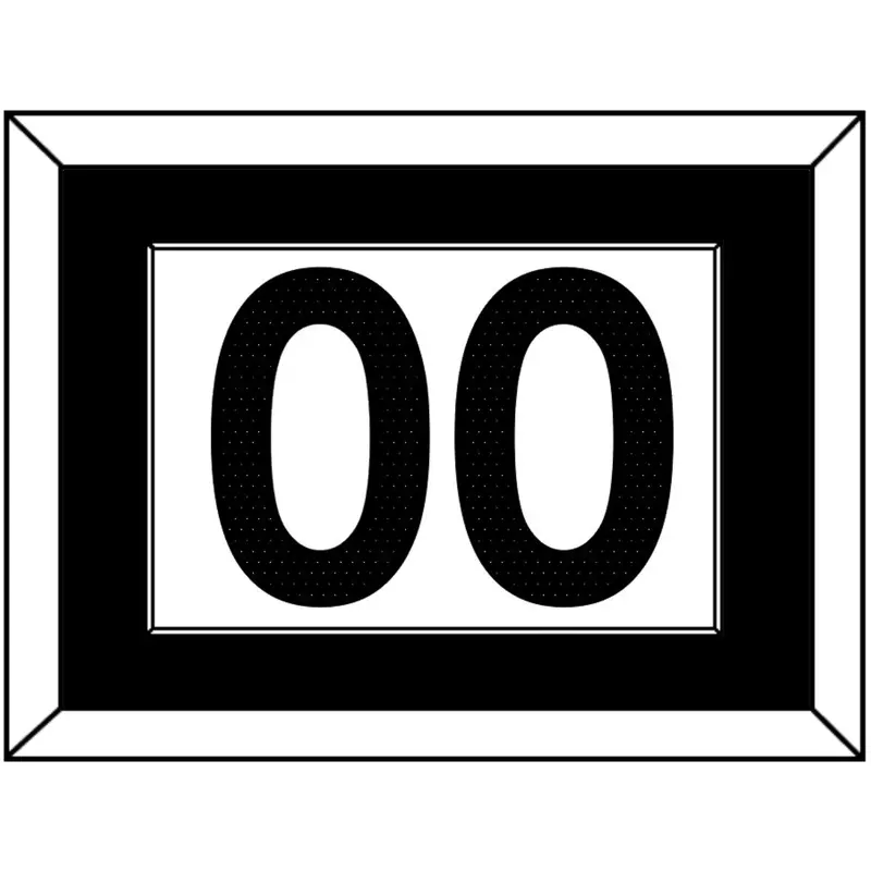 Toronto Number - White Association (2015-2020) - Single Mat 2